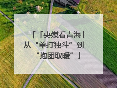 「央媒看青海」从“单打独斗”到“抱团取暖”