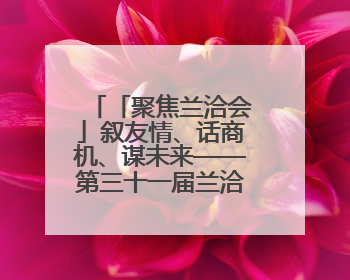 「聚焦兰洽会」叙友情、话商机、谋未来——第三十一届兰洽会甘南州招商引资项目推介会活动侧记
