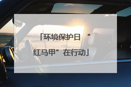 环境保护日 “红马甲”在行动