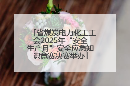 省煤炭电力化工工会2025年“安全生产月”安全应急知识竞赛决赛举办