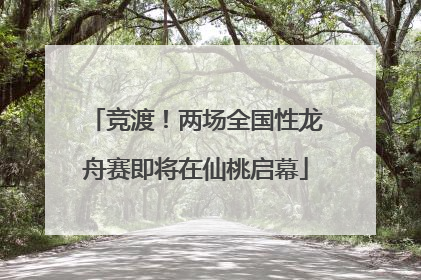 竞渡！两场全国性龙舟赛即将在仙桃启幕