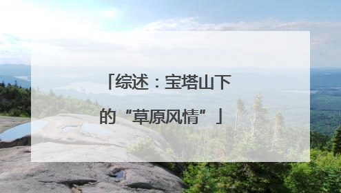 综述：宝塔山下的“草原风情”
