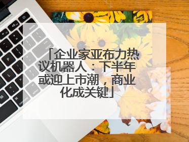 企业家亚布力热议机器人：下半年或迎上市潮，商业化成关键