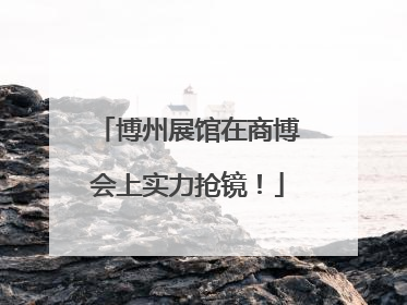 博州展馆在商博会上实力抢镜！