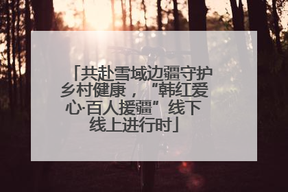 共赴雪域边疆守护乡村健康，“韩红爱心·百人援疆”线下线上进行时