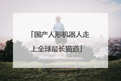 国产人形机器人走上全球最长猫道