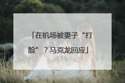 在机场被妻子“打脸”？马克龙回应
