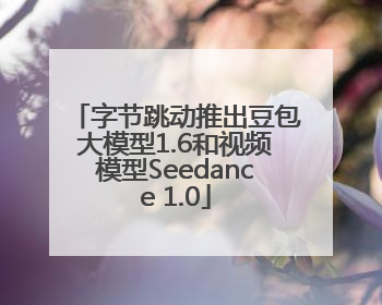 字节跳动推出豆包大模型1.6和视频模型Seedance 1.0