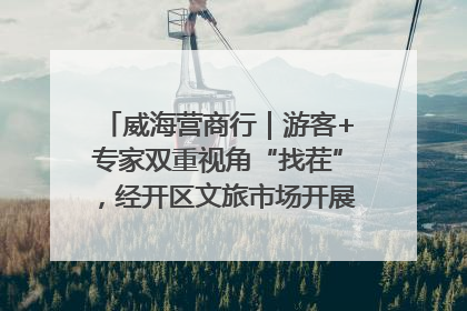威海营商行｜游客+专家双重视角“找茬”，经开区文旅市场开展暑期前“体检”