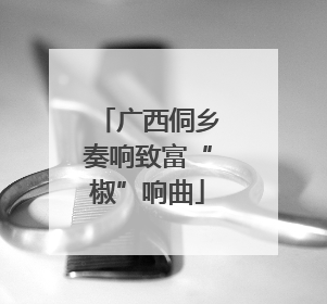 广西侗乡奏响致富“椒”响曲