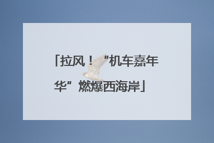 拉风！“机车嘉年华”燃爆西海岸