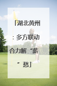 湖北黄州：多方联动合力解“薪”愁