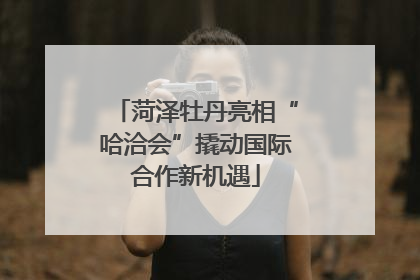 菏泽牡丹亮相“哈洽会”撬动国际合作新机遇