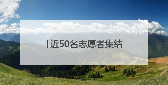 近50名志愿者集结网红徒步地“天鹅林场”，徒步10公里清运150余斤山野垃圾