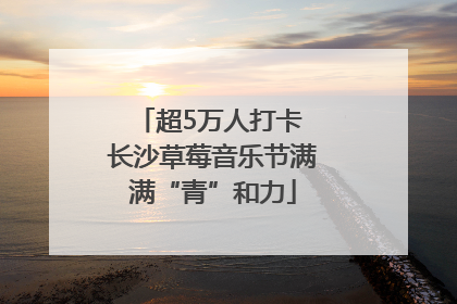 超5万人打卡 长沙草莓音乐节满满“青”和力