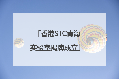 香港STC青海实验室揭牌成立