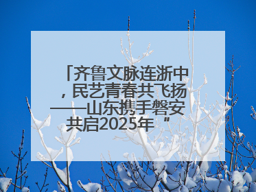 齐鲁文脉连浙中，民艺青春共飞扬——山东携手磐安共启2025年“文化和自然遗产日”系列活动