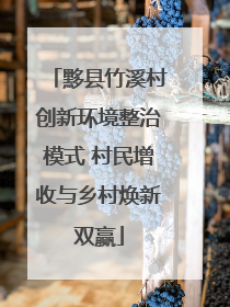 黟县竹溪村创新环境整治模式 村民增收与乡村焕新双赢
