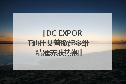 DC EXPORT迪仕艾普掀起多维精准养肤热潮